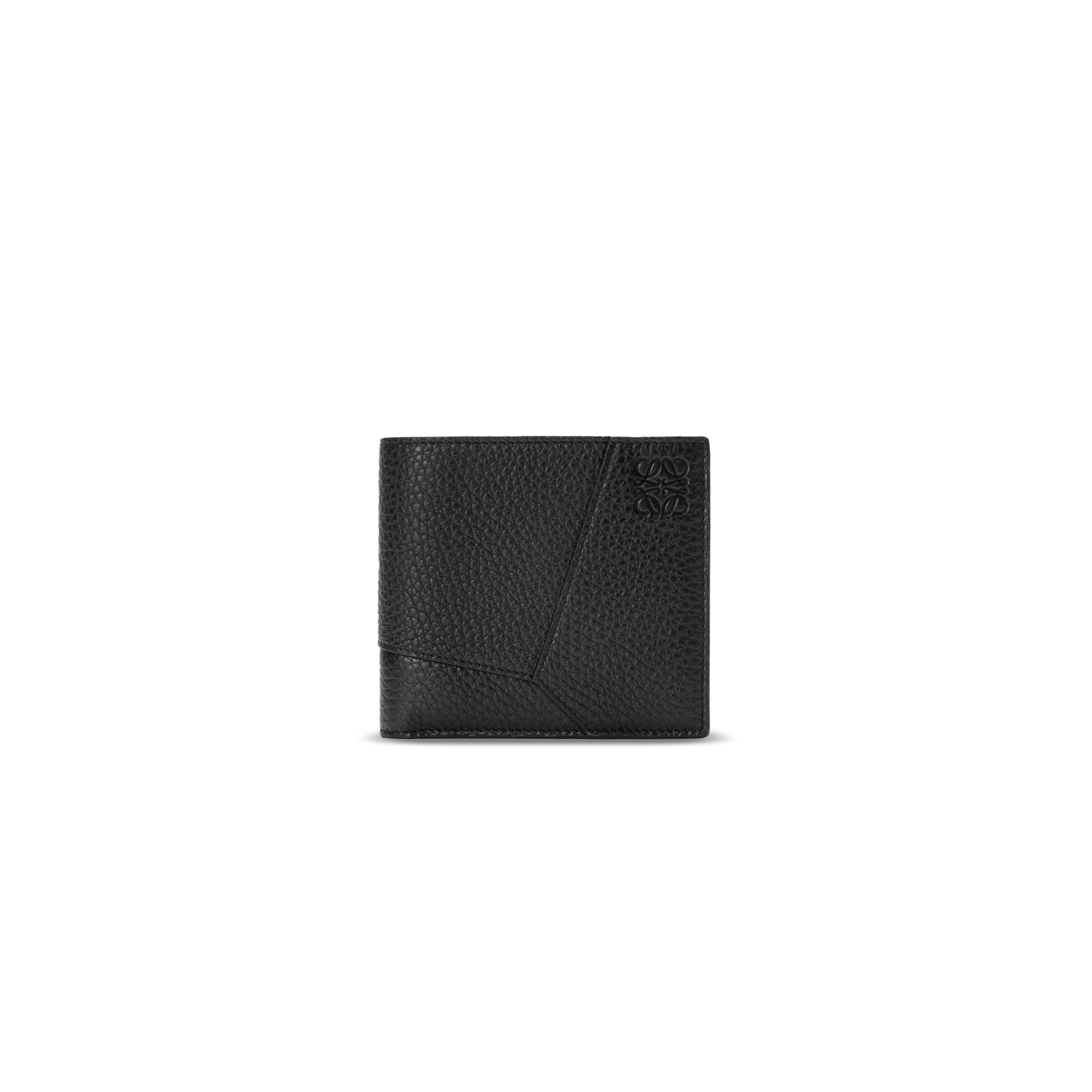 LOEWE PUZZLE BIFOLD COIN WALLET IN SUPPLE GRAINED CALFSKIN C510501X16 (11*9.8*2cm)